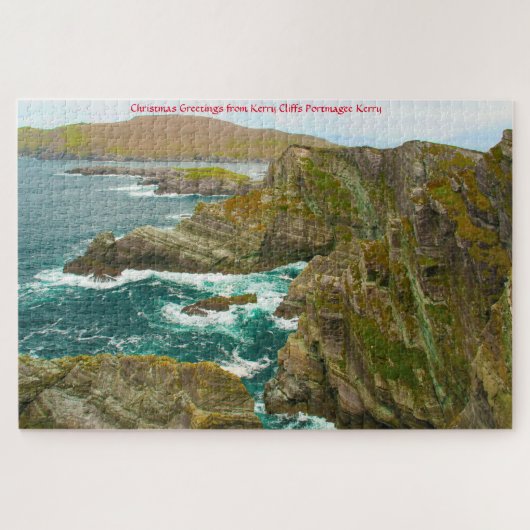 Kerry Cliffs Portmagee Kerry Ierland Jigzaag Puzzl Legpuzzel (Horizontaal)