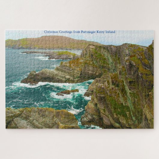 Kerry Cliffs Portmagee Kerry Ierland Jigzaag Puzzl Legpuzzel (Horizontaal)
