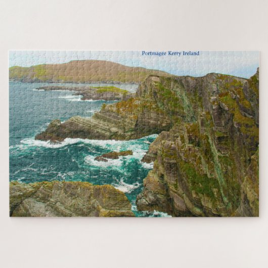 Kerry Cliffs Portmagee Kerry Ierland. Legpuzzel (Horizontaal)