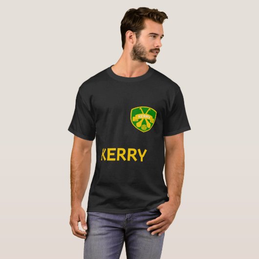 Kerry Football en Hurling Jersey T-shirt (Voorkant volledig)