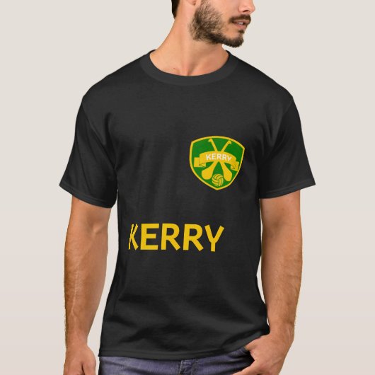 Kerry Football en Hurling Jersey T-shirt (Voorkant)