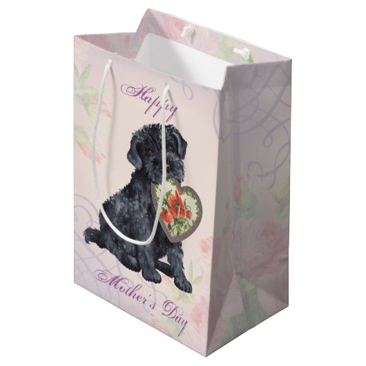 Kerry Heart mama Medium Cadeauzakje (Voorkant Gekanteld)