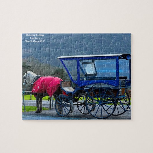 Kerry Jaunting Cart Jigzaag Puzzle Legpuzzel (Horizontaal)