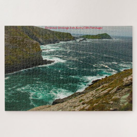Kerry Kliffen Portmagee Kerry Ierland. Legpuzzel (Horizontaal)
