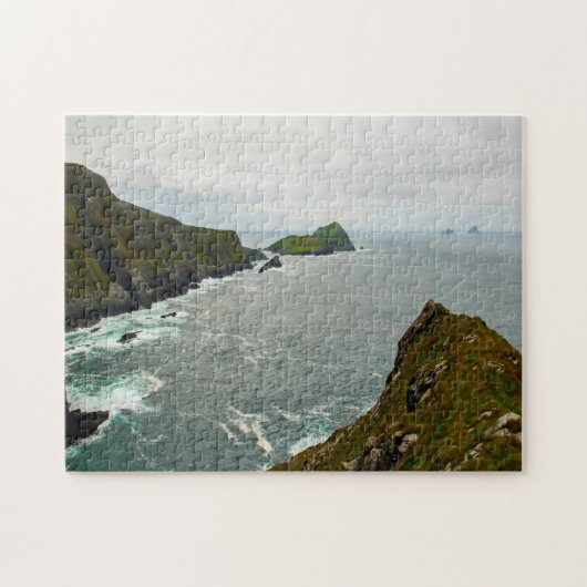Kerry Kliffen Portmagee Kerry Ierland. Legpuzzel (Horizontaal)