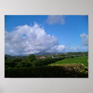 Kerry Mountains Poster