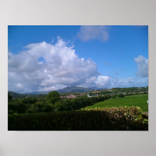 Kerry Mountains Poster (Voorkant)