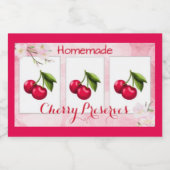 Kerry Preserve Canning Label Voedselcontainer Etiket (Enkel label)