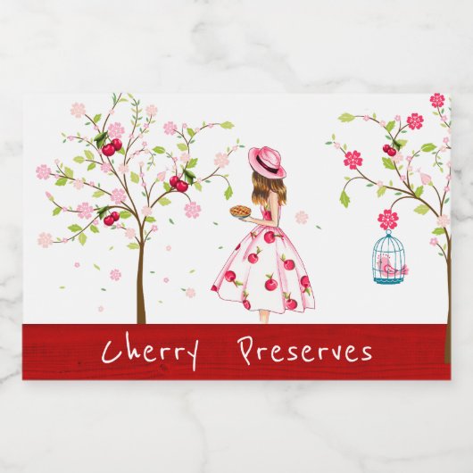 Kerry Preserve Canning Label Voedselcontainer Etiket (Enkel label)