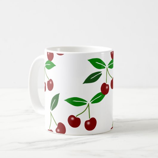  kerry Seamless Patroon Koffiemok (Voorkant links)