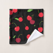 Kers 2 bad handdoek (Wasdoekje)