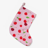 Kers 3 kleine kerstsok (Voorkant (Hangend))
