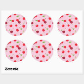 Kers 3 ronde sticker (Vel)