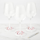 Kers 4 wijnglaslabel (Set)