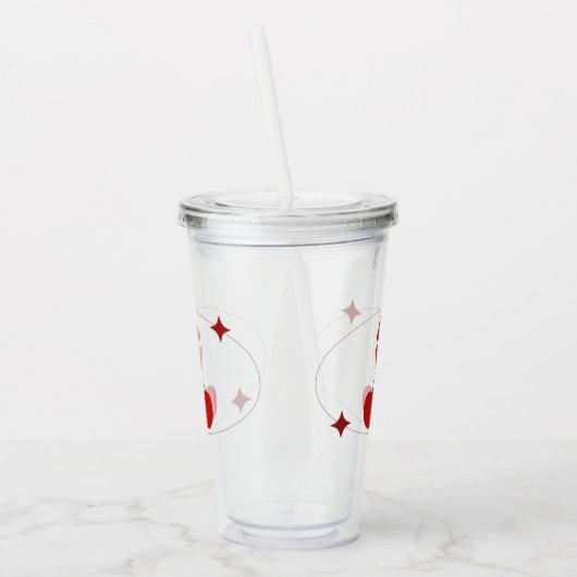 Kers Acryl Drinkbeker (Links)