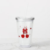 Kers Acryl Drinkbeker (Achterkant)