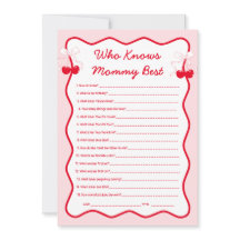 Kers Baby Shower Wie Kent Moeders Best Speletje