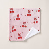 Kers Bad Handdoek (Wasdoekje)