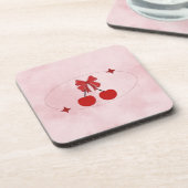 Kers Bier Onderzetter (Linkerzijde)