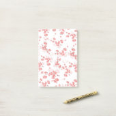 Kers bloem 2 post-it® notes (Op bureau)