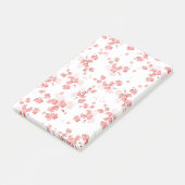 Kers bloem 2 post-it® notes (Schuin)