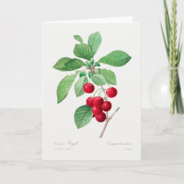 Kers Botanische Print Kaart