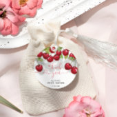 Kers Bruiloft Feest Dank je wel Bedankjes Labels