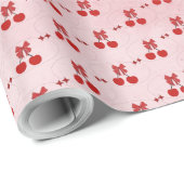 Kers Cadeaupapier (Rol Hoek)