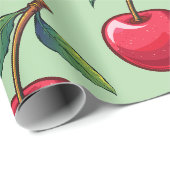 Kers Cadeaupapier (Rol Hoek)