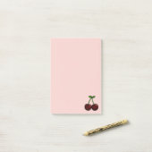 Kers - Fruitcollectie - Post-it® Notes (Op bureau)