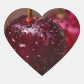 Kers hart sticker (Voorkant)