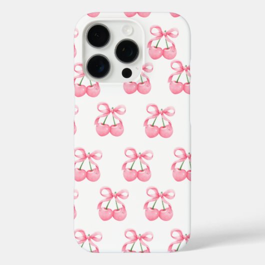 Kers iPhone Hoesje (Achterkant)