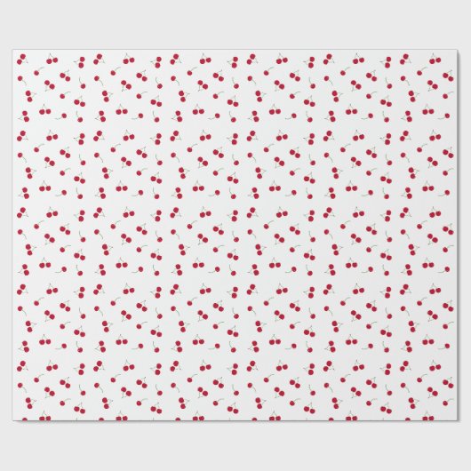 Kers Kersen Cadeaupapier (Vlak)