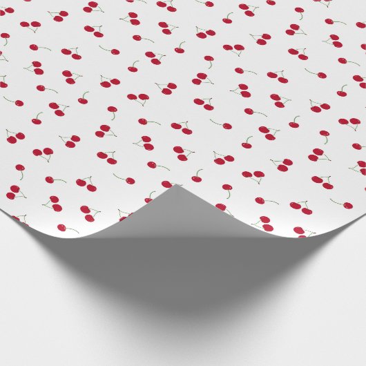 Kers Kersen Cadeaupapier (Hoek)