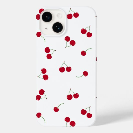 Kers Kersen Case-Mate iPhone Case (Achterkant)