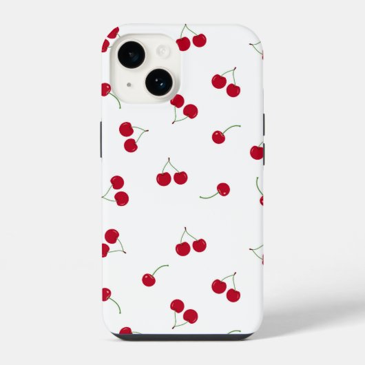 Kers Kersen iPhone Hoesje (Achterkant)