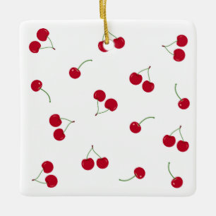 Kers Kersen Keramisch Ornament