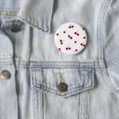 Kers Kersen Ronde Button 5,7 Cm (In situ)