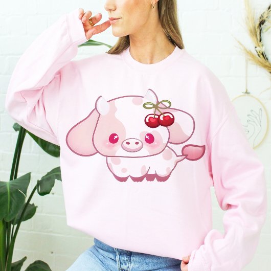 Kers Kute Koe Geschenk voor haar  T-shirt
