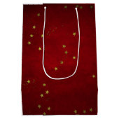 Kers Lak Gold Star Medium Cadeauzakje (Achterkant)