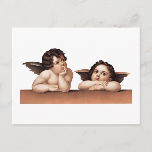 Kers naar Rafaël (1890). Briefkaart (Voorkant)
