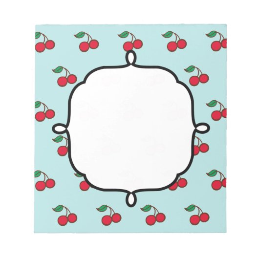 Kers Notitieblok Cadeau (Voorkant)