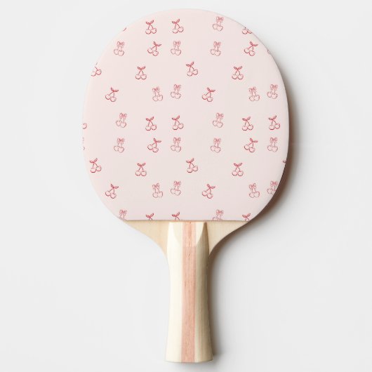 Kers Omtrek Minimalisme Tafeltennisbatje (Voorkant)