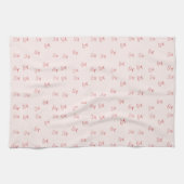 Kers Omtrek Minimalisme Theedoek (Horizontaal)