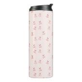 Kers Omtrek Minimalisme Thermosbeker (Gedraaid links)