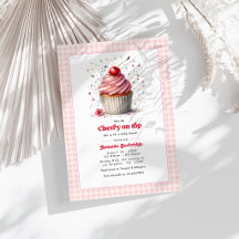 Kers Op De Taart Baby Shower