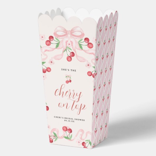 Kers op de Taart | Bruidsfeest Bedankdoosjes (Achterkant)