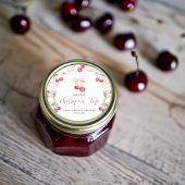 Kers op de Taart | Bruidsmeisjesfeest Ronde Sticker