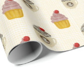 Kers Op De Top Cadeaupapier (Rol Hoek)