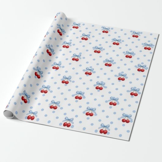Kers op de Top Cadeaupapier (Uitgerold)